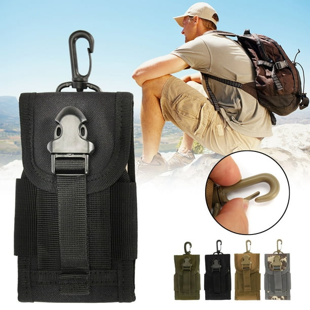 Tactical Molle Pouch Belt Waist Pack Bag Military Waist Fanny Pack Phone Pocket